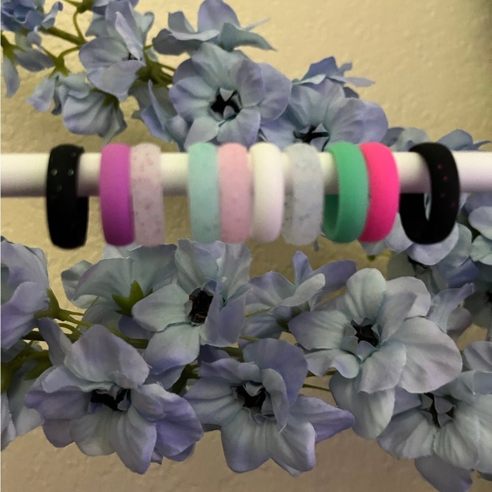 Silicone Ring Set size 8